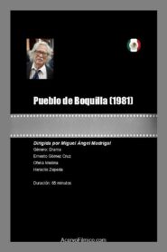 Pueblo de Boquilla – 1981 – Online In Netflix