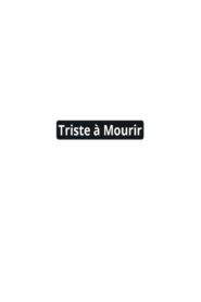 Triste à Mourir – 1999 – Online In Netflix