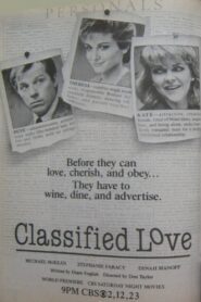 Classified Love – 1986 – Online In Netflix