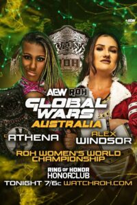 AEW ROH Global Wars Australia Online En Netflix