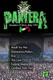 Pantera: [1992] Monsters of Rock Italy Online En Netflix