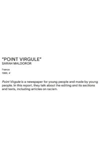 Point virgule (journal jeunes) Online En Netflix